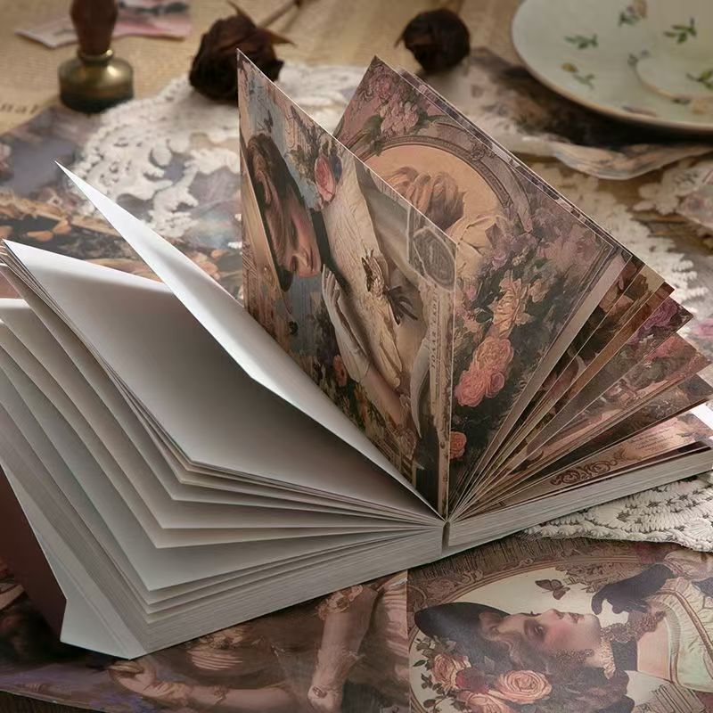Vintage Scrapbook Paper Collection — Storybook Box-120 sheets