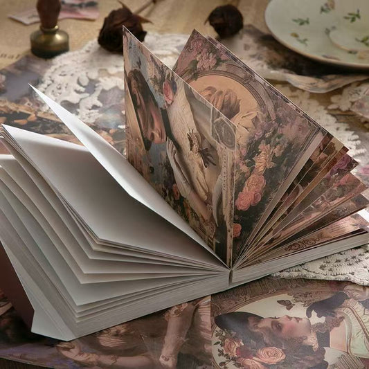 Vintage Scrapbook Paper Collection — Storybook Box-120 sheets