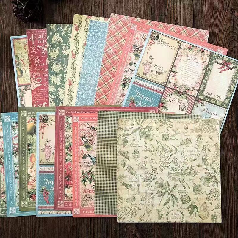 Vintage Celestial & Astronomy Paper Set - 20 Sheets European Newspaper Script Journal Background Paper