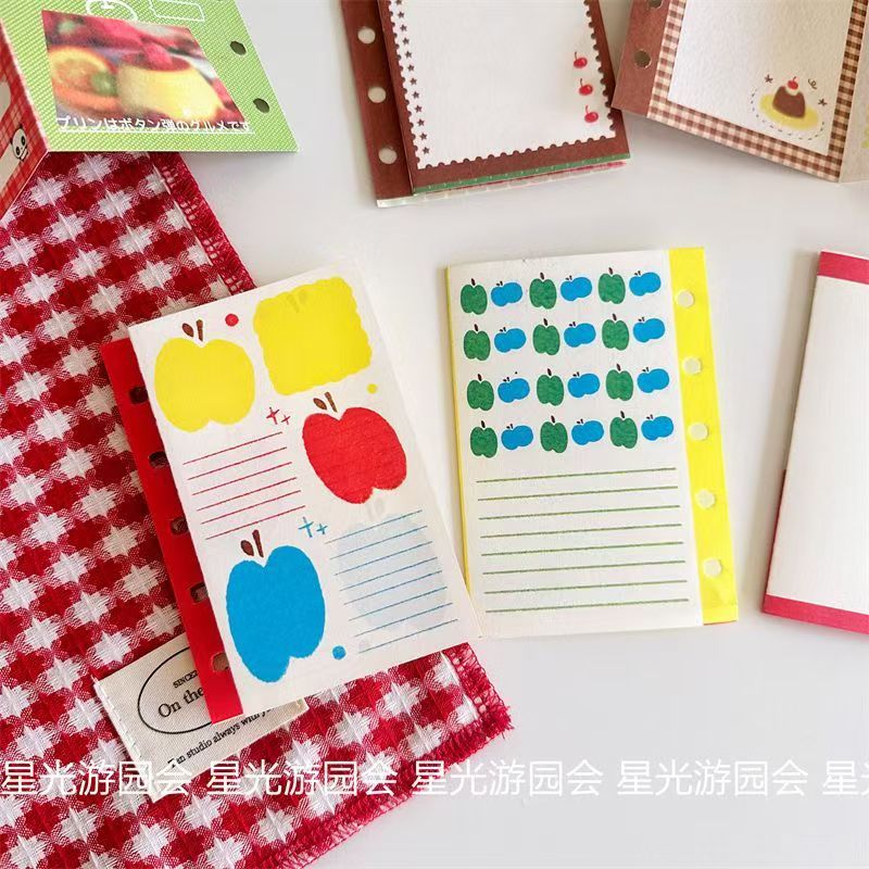 M5 Mixed-Design Journal Inner Pages – Tomato & Pudding Illustrated Ring Planner Refill, Mixed Pack