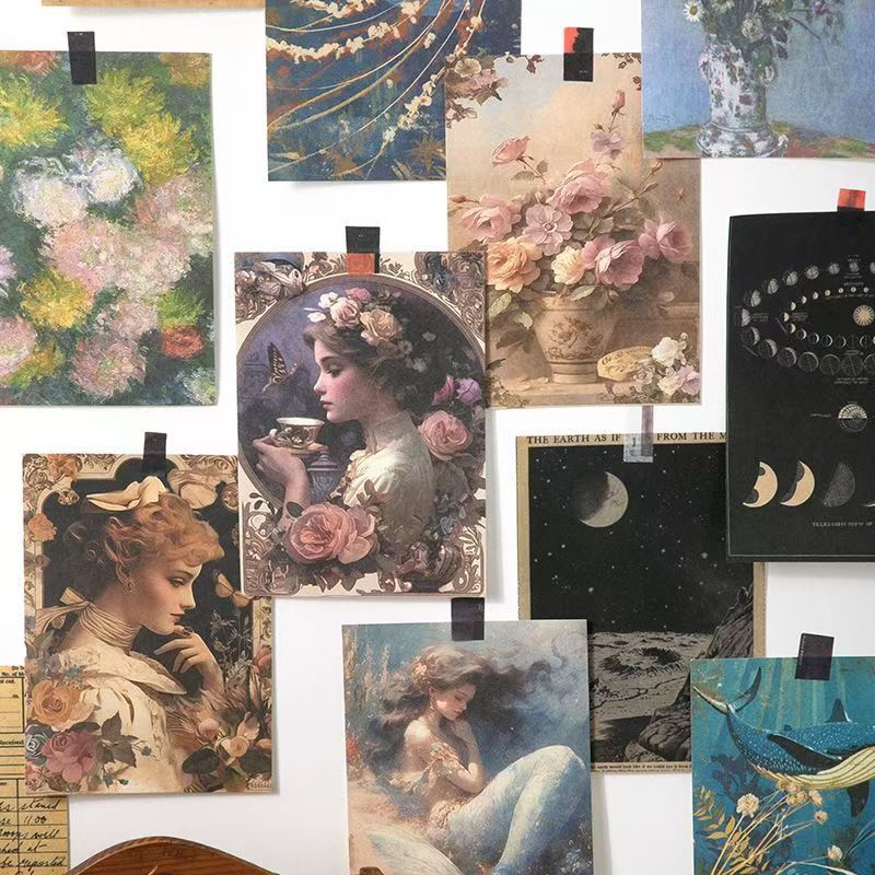 Vintage Scrapbook Paper Collection — Storybook Box-120 sheets